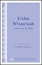 L'chu N'ran' Nah SSA choral sheet music cover